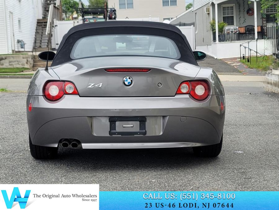 2005 BMW Z4 2dr Roadster 2.5i, available for sale in Lodi, New Jersey | AW Auto & Truck Wholesalers, Inc. Lodi, New Jersey 2005 BMW Z4 2dr Roadster 2.5i, available for sale in Lodi, New Jersey | AW Auto & Truck Wholesalers, Inc. Lodi, New Jersey