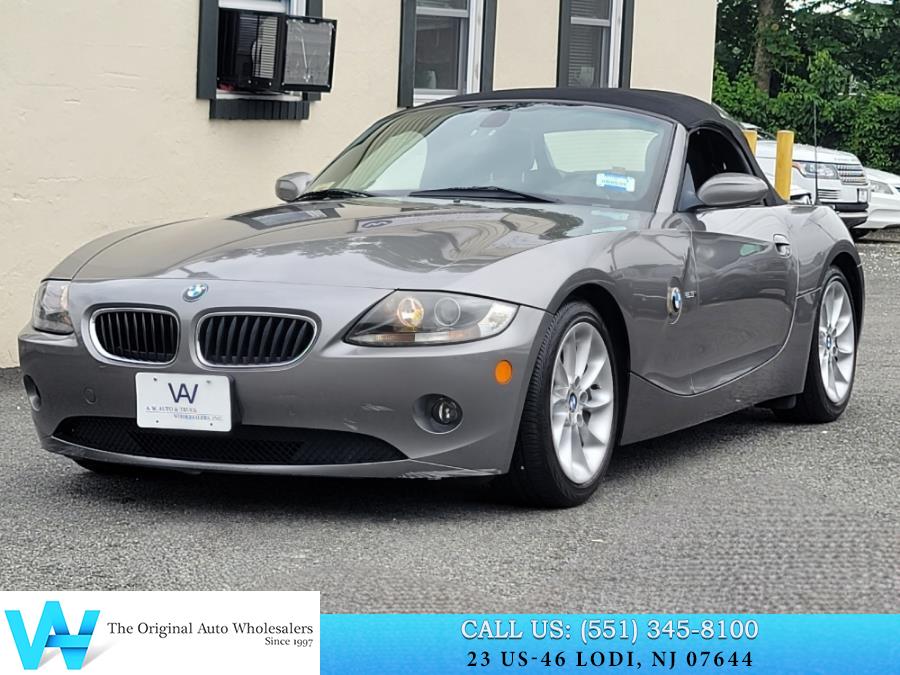 2005 BMW Z4 2dr Roadster 2.5i, available for sale in Lodi, New Jersey | AW Auto & Truck Wholesalers, Inc. Lodi, New Jersey 2005 BMW Z4 2dr Roadster 2.5i, available for sale in Lodi, New Jersey | AW Auto & Truck Wholesalers, Inc. Lodi, New Jersey