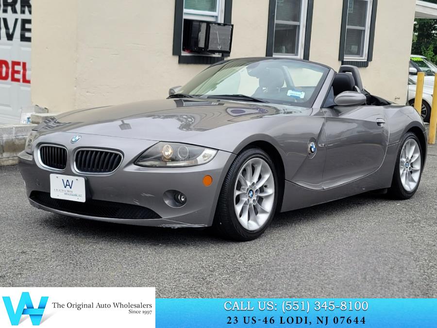 2005 BMW Z4 2dr Roadster 2.5i, available for sale in Lodi, New Jersey | AW Auto & Truck Wholesalers, Inc. Lodi, New Jersey 2005 BMW Z4 2dr Roadster 2.5i, available for sale in Lodi, New Jersey | AW Auto & Truck Wholesalers, Inc. Lodi, New Jersey
