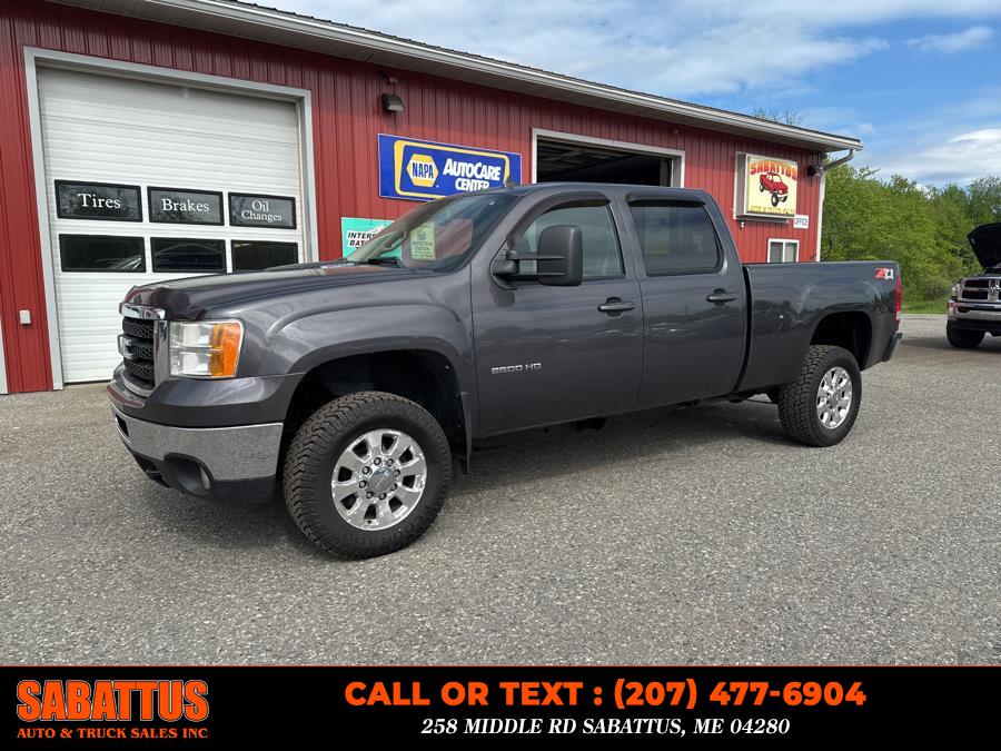 2011 GMC Sierra 2500HD 4WD Crew Cab 153.7" SLT, available for sale in Sabattus, Maine | Sabattus Auto and Truck Sales Inc. Sabattus, Maine