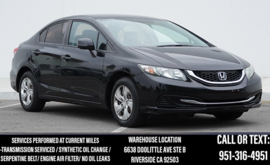 2013 Honda Civic Sdn LX 4dr Auto (BLACK INTERIOR), available for sale in Riverside, California | Big Timin Motors LLC. Riverside, California 2013 Honda Civic Sdn LX 4dr Auto (BLACK INTERIOR), available for sale in Riverside, California | Big Timin Motors LLC. Riverside, California