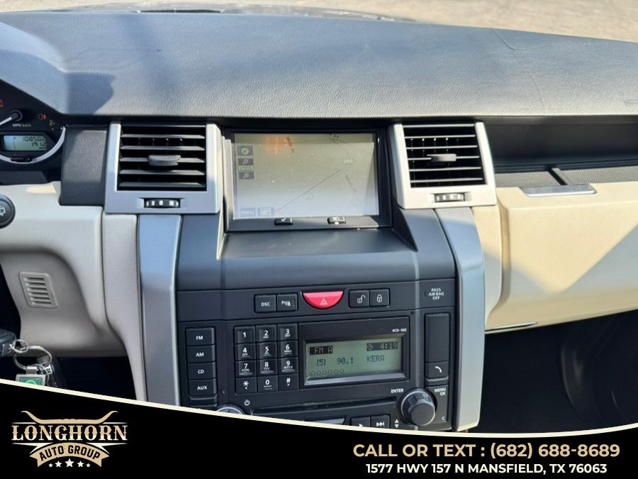 2008 Land Rover Range Rover Sport 4WD 4dr HSE, available for sale in Mansfield, Texas | Longhorn Auto Group. Mansfield, Texas 2008 Land Rover Range Rover Sport 4WD 4dr HSE, available for sale in Mansfield, Texas | Longhorn Auto Group. Mansfield, Texas