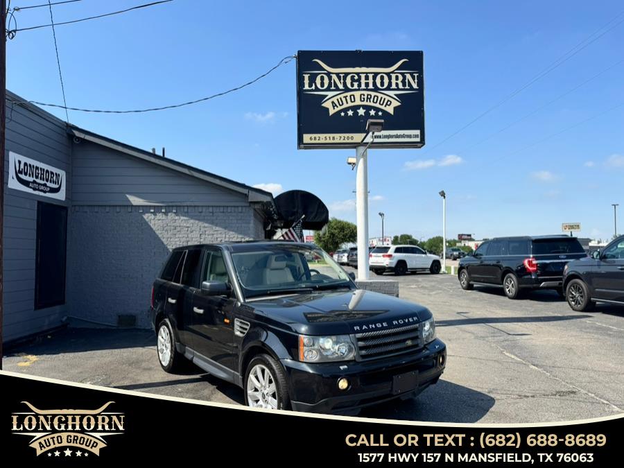 2008 Land Rover Range Rover Sport 4WD 4dr HSE, available for sale in Mansfield, Texas | Longhorn Auto Group. Mansfield, Texas 2008 Land Rover Range Rover Sport 4WD 4dr HSE, available for sale in Mansfield, Texas | Longhorn Auto Group. Mansfield, Texas