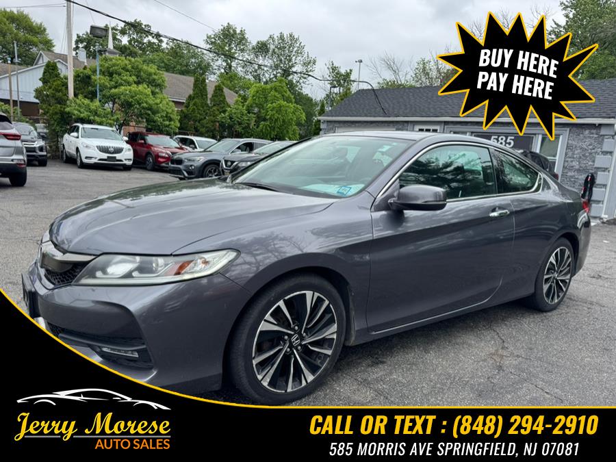 2017 Honda Accord Coupe EX CVT, available for sale in Springfield, New Jersey | Jerry Morese Auto Sales. Springfield, New Jersey 2017 Honda Accord Coupe EX CVT, available for sale in Springfield, New Jersey | Jerry Morese Auto Sales. Springfield, New Jersey