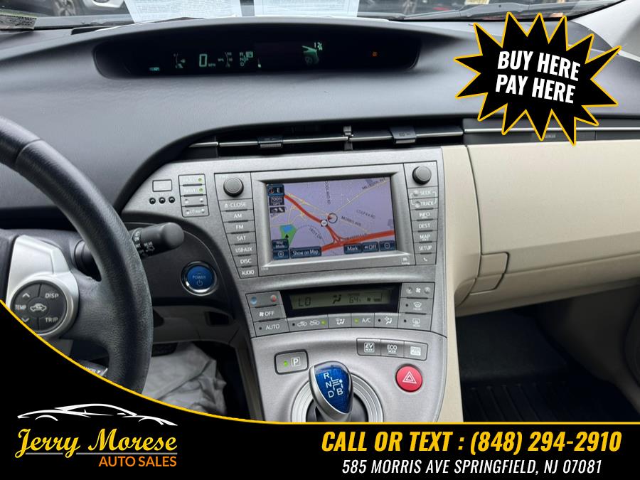 2013 Toyota Prius 5dr HB Four (Natl), available for sale in Springfield, New Jersey | Jerry Morese Auto Sales. Springfield, New Jersey 2013 Toyota Prius 5dr HB Four (Natl), available for sale in Springfield, New Jersey | Jerry Morese Auto Sales. Springfield, New Jersey