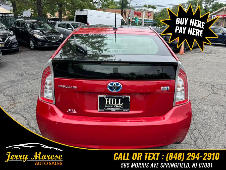 2013 Toyota Prius 5dr HB Four (Natl), available for sale in Springfield, New Jersey | Jerry Morese Auto Sales. Springfield, New Jersey 2013 Toyota Prius 5dr HB Four (Natl), available for sale in Springfield, New Jersey | Jerry Morese Auto Sales. Springfield, New Jersey