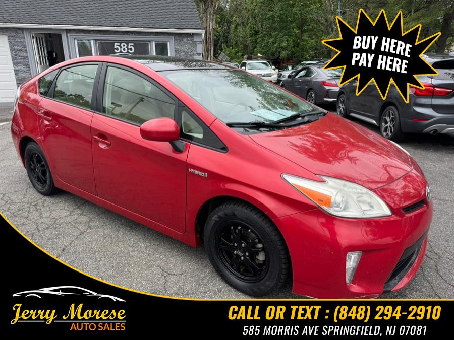 2013 Toyota Prius 5dr HB Four (Natl), available for sale in Springfield, New Jersey | Jerry Morese Auto Sales. Springfield, New Jersey 2013 Toyota Prius 5dr HB Four (Natl), available for sale in Springfield, New Jersey | Jerry Morese Auto Sales. Springfield, New Jersey