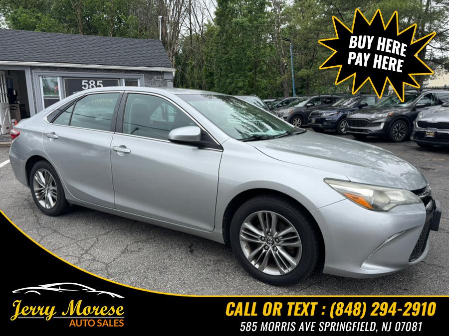 2015 Toyota Camry 4dr Sdn I4 Auto SE (Natl), available for sale in Springfield, New Jersey | Jerry Morese Auto Sales. Springfield, New Jersey