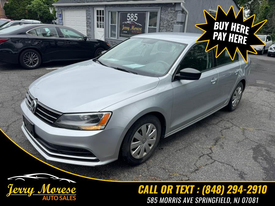 2016 Volkswagen Jetta Sedan 4dr Auto 1.4T S w/Technology, available for sale in Springfield, New Jersey | Jerry Morese Auto Sales. Springfield, New Jersey 2016 Volkswagen Jetta Sedan 4dr Auto 1.4T S w/Technology, available for sale in Springfield, New Jersey | Jerry Morese Auto Sales. Springfield, New Jersey
