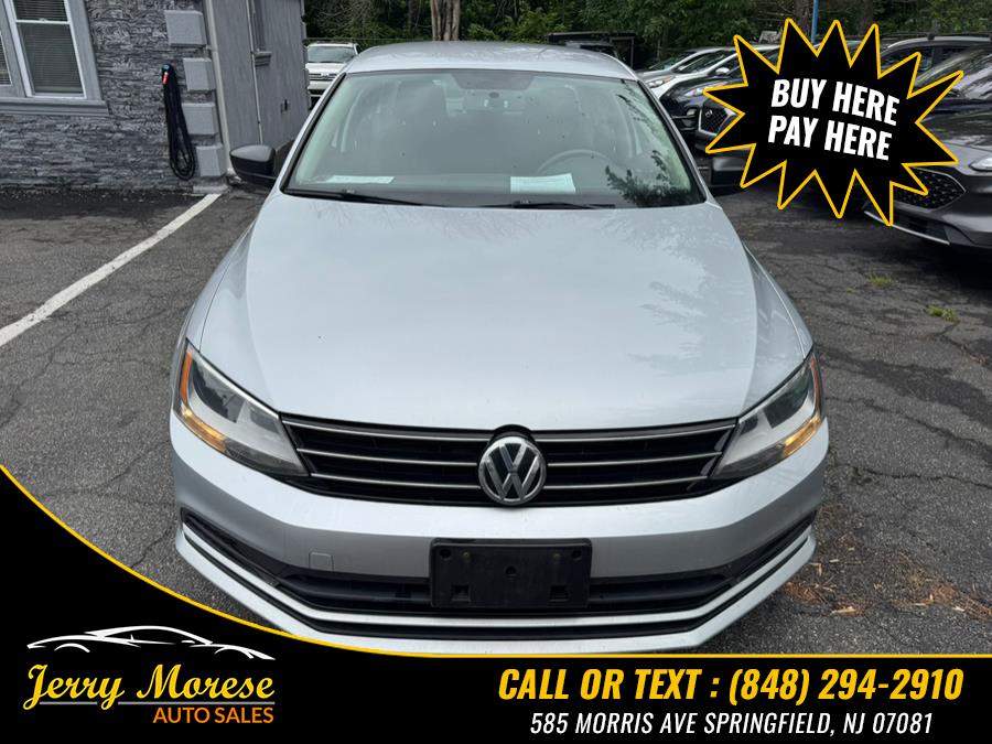 2016 Volkswagen Jetta Sedan 4dr Auto 1.4T S w/Technology, available for sale in Springfield, New Jersey | Jerry Morese Auto Sales. Springfield, New Jersey 2016 Volkswagen Jetta Sedan 4dr Auto 1.4T S w/Technology, available for sale in Springfield, New Jersey | Jerry Morese Auto Sales. Springfield, New Jersey