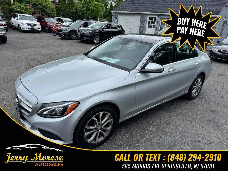 2017 Mercedes-Benz C-Class C 300 4MATIC Sedan with Luxury Pkg, available for sale in Springfield, New Jersey | Jerry Morese Auto Sales. Springfield, New Jersey 2017 Mercedes-Benz C-Class C 300 4MATIC Sedan with Luxury Pkg, available for sale in Springfield, New Jersey | Jerry Morese Auto Sales. Springfield, New Jersey