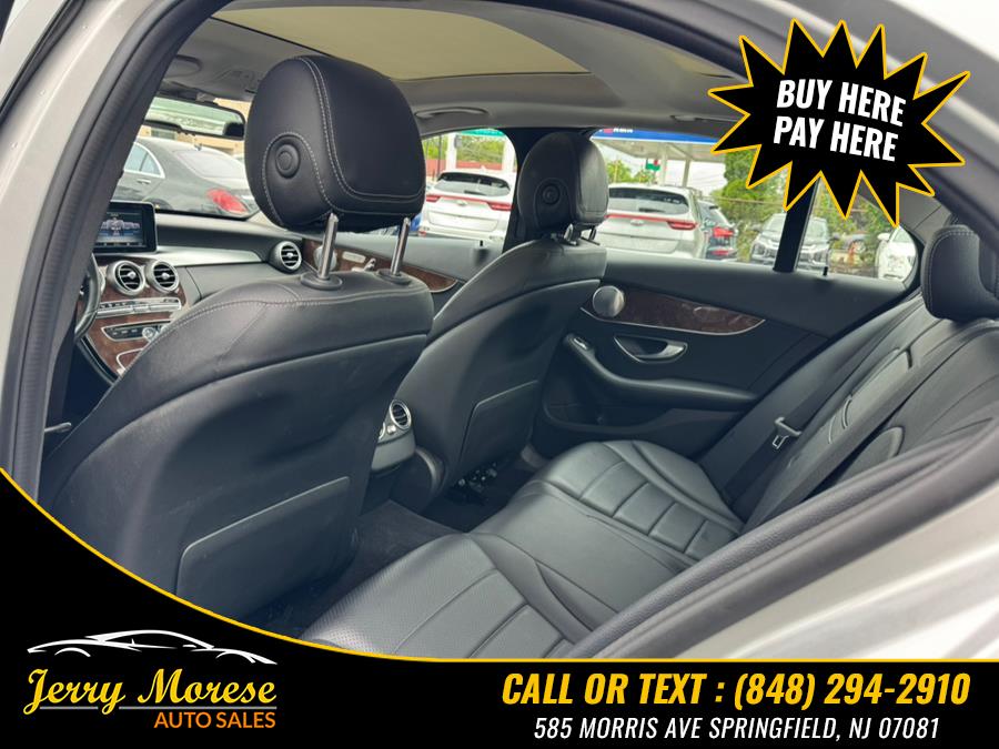 2017 Mercedes-Benz C-Class C 300 4MATIC Sedan with Luxury Pkg, available for sale in Springfield, New Jersey | Jerry Morese Auto Sales. Springfield, New Jersey 2017 Mercedes-Benz C-Class C 300 4MATIC Sedan with Luxury Pkg, available for sale in Springfield, New Jersey | Jerry Morese Auto Sales. Springfield, New Jersey