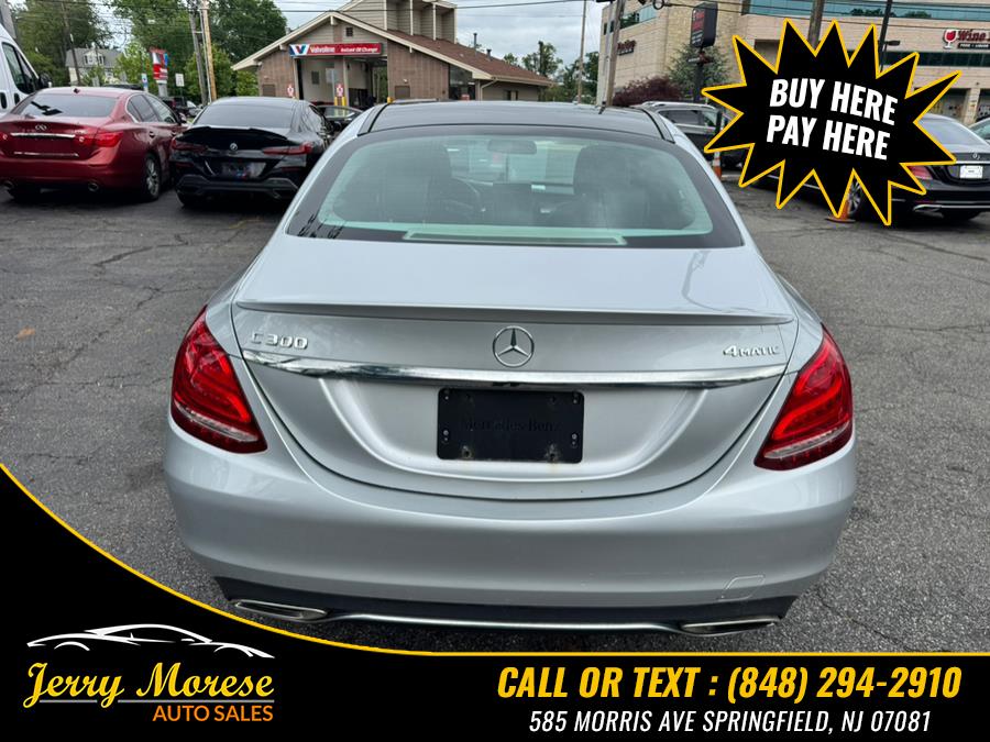 2017 Mercedes-Benz C-Class C 300 4MATIC Sedan with Luxury Pkg, available for sale in Springfield, New Jersey | Jerry Morese Auto Sales. Springfield, New Jersey 2017 Mercedes-Benz C-Class C 300 4MATIC Sedan with Luxury Pkg, available for sale in Springfield, New Jersey | Jerry Morese Auto Sales. Springfield, New Jersey
