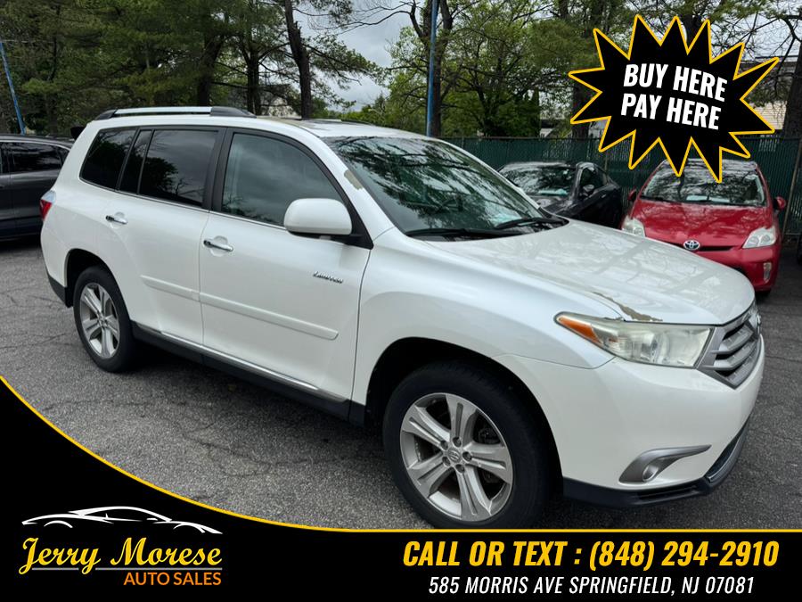 2012 Toyota Highlander 4WD 4dr V6 Limited (Natl), available for sale in Springfield, New Jersey | Jerry Morese Auto Sales. Springfield, New Jersey 2012 Toyota Highlander 4WD 4dr V6 Limited (Natl), available for sale in Springfield, New Jersey | Jerry Morese Auto Sales. Springfield, New Jersey