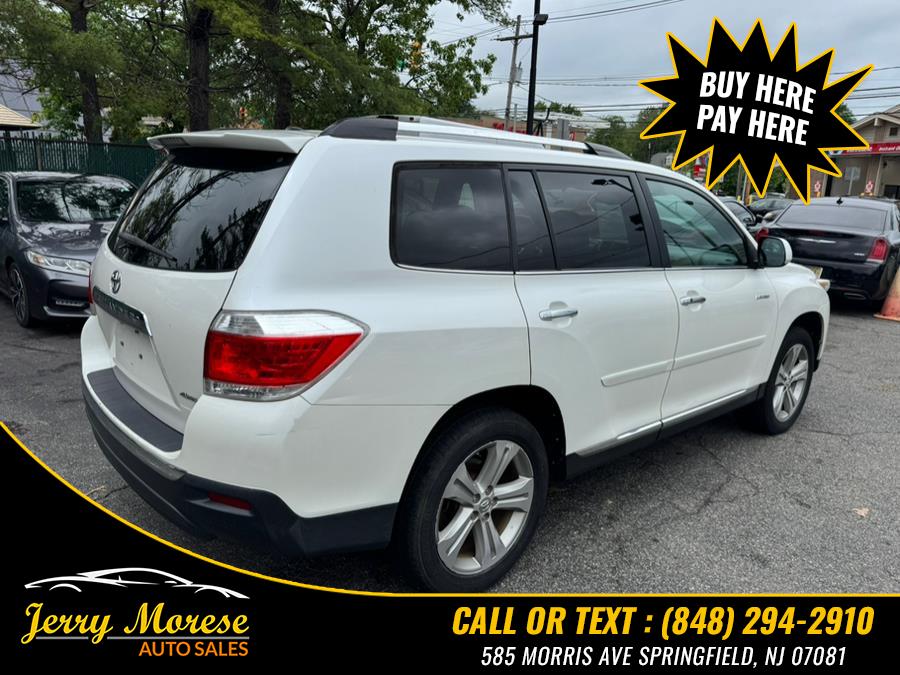 2012 Toyota Highlander 4WD 4dr V6 Limited (Natl), available for sale in Springfield, New Jersey | Jerry Morese Auto Sales. Springfield, New Jersey 2012 Toyota Highlander 4WD 4dr V6 Limited (Natl), available for sale in Springfield, New Jersey | Jerry Morese Auto Sales. Springfield, New Jersey