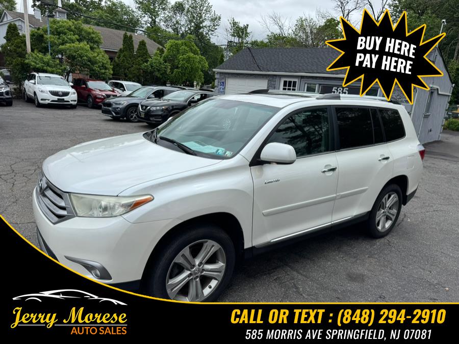 2012 Toyota Highlander 4WD 4dr V6 Limited (Natl), available for sale in Springfield, New Jersey | Jerry Morese Auto Sales. Springfield, New Jersey 2012 Toyota Highlander 4WD 4dr V6 Limited (Natl), available for sale in Springfield, New Jersey | Jerry Morese Auto Sales. Springfield, New Jersey