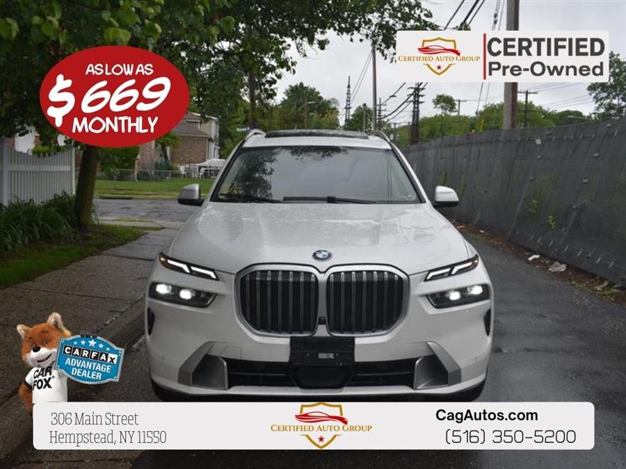 2024 BMW X7 xDrive40i, available for sale in Hempstead, New York | Certified Automotive Group. Hempstead, New York 2024 BMW X7 xDrive40i, available for sale in Hempstead, New York | Certified Automotive Group. Hempstead, New York