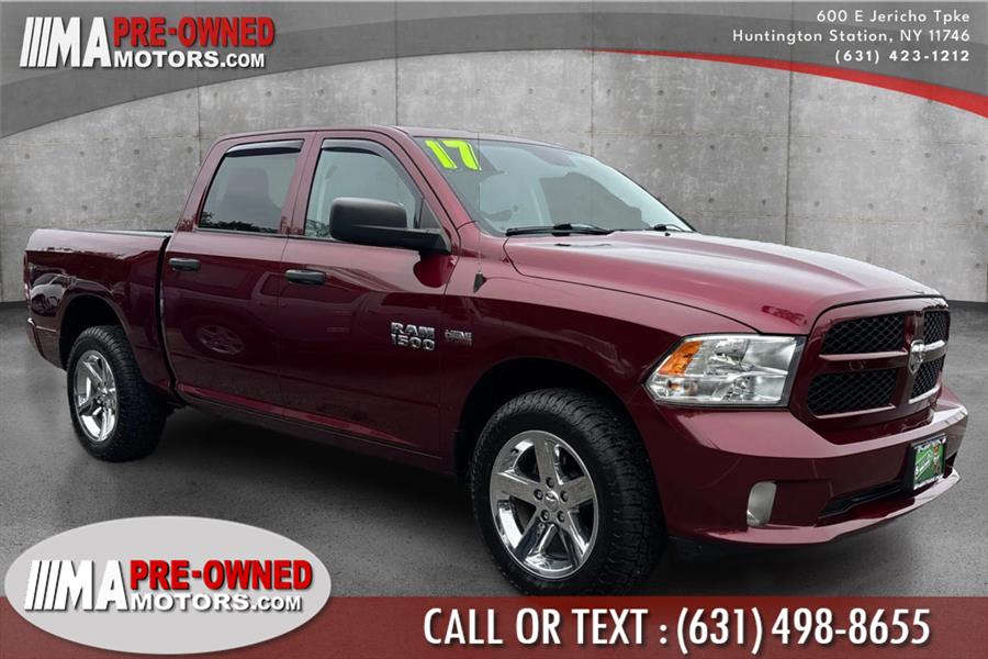 2017 Ram 1500 Express 4x4 Crew Cab 5''7" Box, available for sale in Huntington Station, New York | M & A Motors. Huntington Station, New York 2017 Ram 1500 Express 4x4 Crew Cab 5''7" Box, available for sale in Huntington Station, New York | M & A Motors. Huntington Station, New York