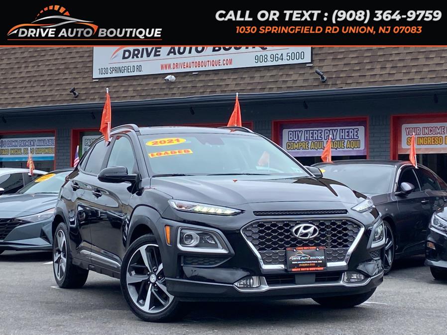 2021 Hyundai Kona Ultimate DCT AWD, available for sale in Union, New Jersey | Drive Auto Boutique. Union, New Jersey