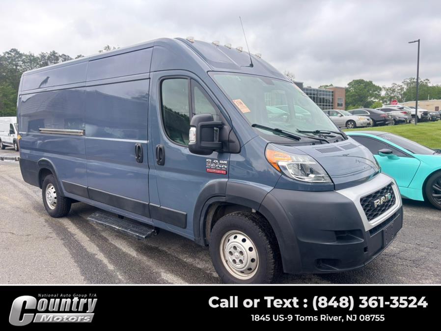 2020 Ram ProMaster Cargo Van 3500 High Roof 159" WB EXT, available for sale in Toms River, New Jersey | Country Motors. Toms River, New Jersey 2020 Ram ProMaster Cargo Van 3500 High Roof 159" WB EXT, available for sale in Toms River, New Jersey | Country Motors. Toms River, New Jersey