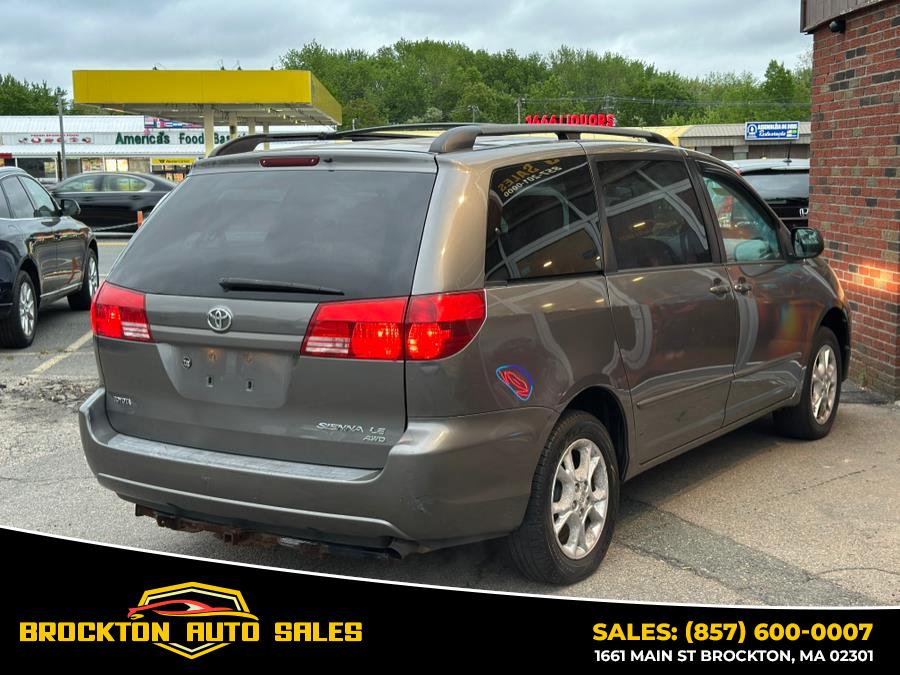 2005 Toyota Sienna 5dr LE AWD, available for sale in BROCKTON, Massachusetts | Brockton Auto Sales Inc. BROCKTON, Massachusetts 2005 Toyota Sienna 5dr LE AWD, available for sale in BROCKTON, Massachusetts | Brockton Auto Sales Inc. BROCKTON, Massachusetts