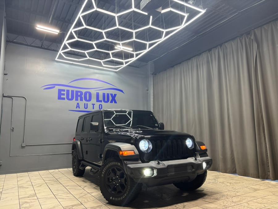 2019 Jeep Wrangler Unlimited Sport S 4x4, available for sale in Hillside, New Jersey | Euro Lux Auto. Hillside, New Jersey 2019 Jeep Wrangler Unlimited Sport S 4x4, available for sale in Hillside, New Jersey | Euro Lux Auto. Hillside, New Jersey