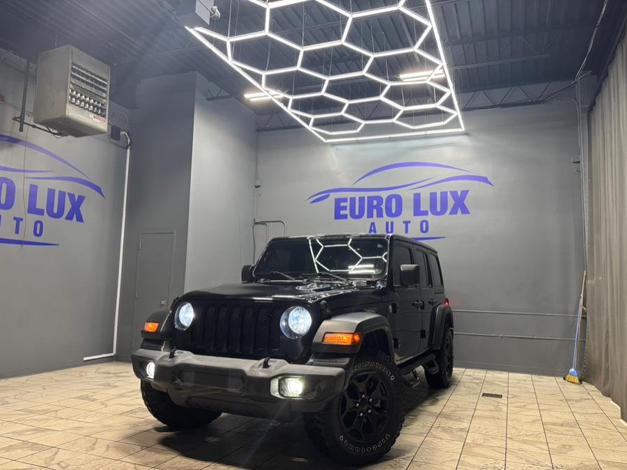 2019 Jeep Wrangler Unlimited Sport S 4x4, available for sale in Hillside, New Jersey | Euro Lux Auto. Hillside, New Jersey 2019 Jeep Wrangler Unlimited Sport S 4x4, available for sale in Hillside, New Jersey | Euro Lux Auto. Hillside, New Jersey