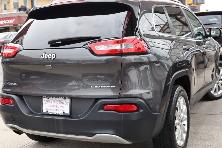 2015 Jeep Cherokee 4WD 4dr Limited, available for sale in Jamaica, New York | Hillside Auto Mall Inc.. Jamaica, New York 2015 Jeep Cherokee 4WD 4dr Limited, available for sale in Jamaica, New York | Hillside Auto Mall Inc.. Jamaica, New York