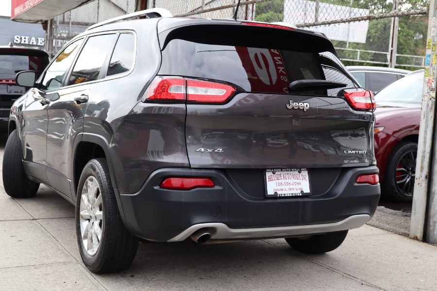 2015 Jeep Cherokee 4WD 4dr Limited, available for sale in Jamaica, New York | Hillside Auto Mall Inc.. Jamaica, New York 2015 Jeep Cherokee 4WD 4dr Limited, available for sale in Jamaica, New York | Hillside Auto Mall Inc.. Jamaica, New York