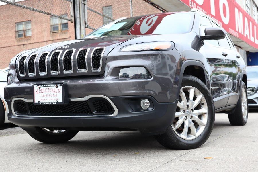 2015 Jeep Cherokee 4WD 4dr Limited, available for sale in Jamaica, New York | Hillside Auto Mall Inc.. Jamaica, New York 2015 Jeep Cherokee 4WD 4dr Limited, available for sale in Jamaica, New York | Hillside Auto Mall Inc.. Jamaica, New York