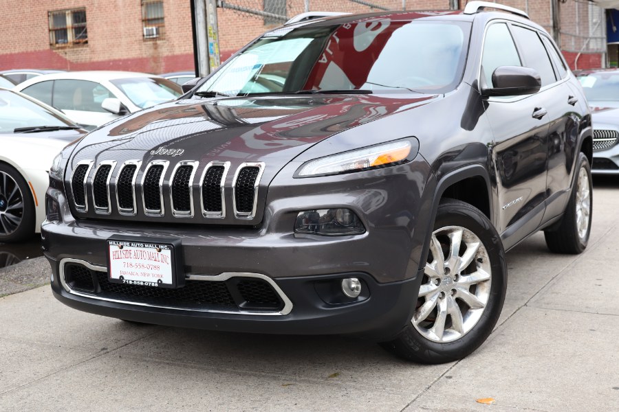 2015 Jeep Cherokee 4WD 4dr Limited, available for sale in Jamaica, New York | Hillside Auto Mall Inc.. Jamaica, New York 2015 Jeep Cherokee 4WD 4dr Limited, available for sale in Jamaica, New York | Hillside Auto Mall Inc.. Jamaica, New York