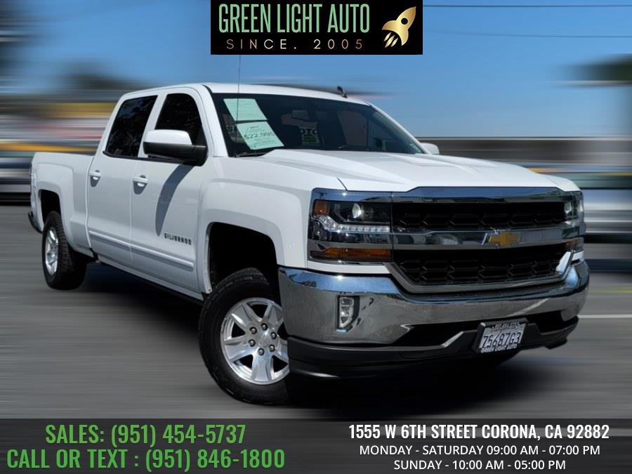 2017 Chevrolet Silverado 1500 2WD Crew Cab 153.0" LT w/1LT, available for sale in Corona, California | Green Light Auto. Corona, California 2017 Chevrolet Silverado 1500 2WD Crew Cab 153.0" LT w/1LT, available for sale in Corona, California | Green Light Auto. Corona, California