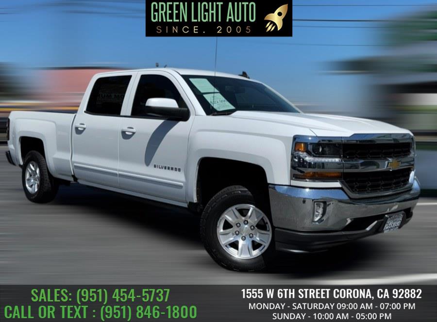 2017 Chevrolet Silverado 1500 2WD Crew Cab 153.0" LT w/1LT, available for sale in Corona, California | Green Light Auto. Corona, California 2017 Chevrolet Silverado 1500 2WD Crew Cab 153.0" LT w/1LT, available for sale in Corona, California | Green Light Auto. Corona, California