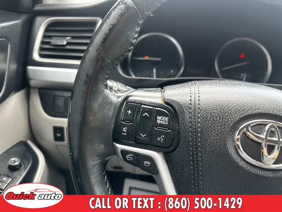 2016 Toyota Highlander AWD 4dr V6 XLE (Natl), available for sale in Bristol, Connecticut | Quick Auto LLC. Bristol, Connecticut 2016 Toyota Highlander AWD 4dr V6 XLE (Natl), available for sale in Bristol, Connecticut | Quick Auto LLC. Bristol, Connecticut