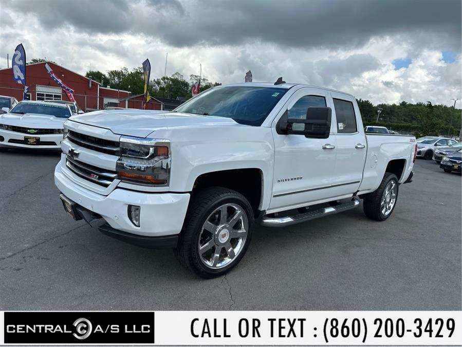 2017 Chevrolet Silverado 1500 4WD Double Cab 143.5" LTZ w/2LZ, available for sale in East Windsor, Connecticut | Central A/S LLC. East Windsor, Connecticut 2017 Chevrolet Silverado 1500 4WD Double Cab 143.5" LTZ w/2LZ, available for sale in East Windsor, Connecticut | Central A/S LLC. East Windsor, Connecticut
