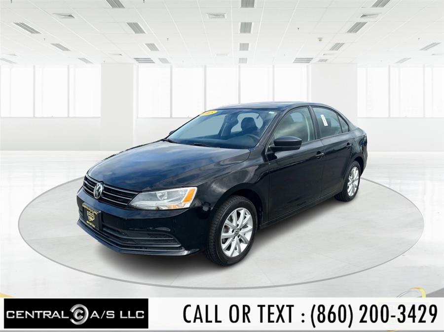 2015 Volkswagen Jetta Sedan 4dr Auto 1.8T SE w/Connectivity/Navigation PZEV, available for sale in East Windsor, Connecticut | Central A/S LLC. East Windsor, Connecticut