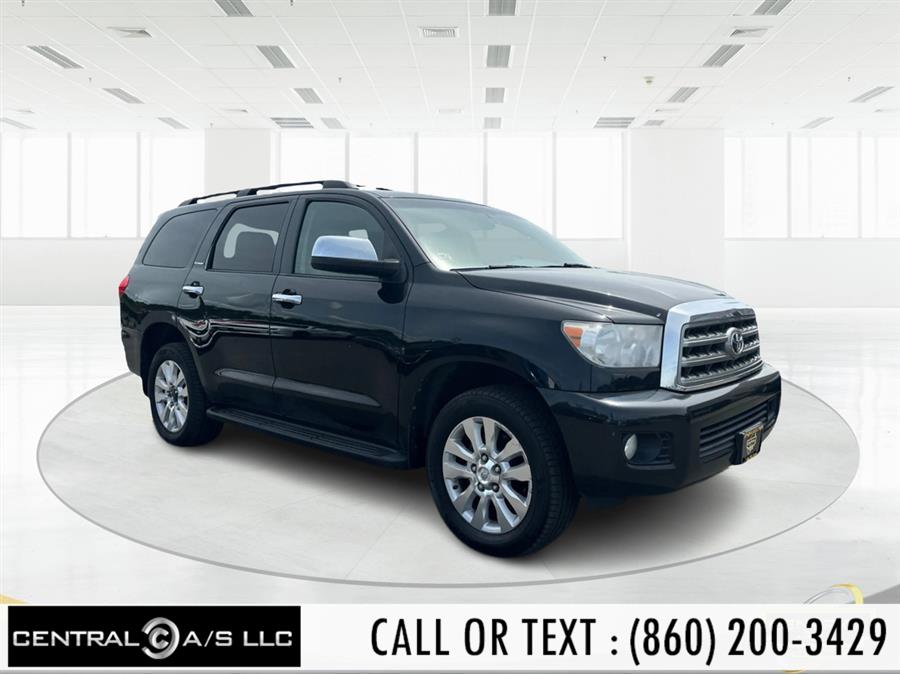 2011 Toyota Sequoia 4WD LV8 6-Spd AT Platinum (Natl), available for sale in East Windsor, Connecticut | Central A/S LLC. East Windsor, Connecticut 2011 Toyota Sequoia 4WD LV8 6-Spd AT Platinum (Natl), available for sale in East Windsor, Connecticut | Central A/S LLC. East Windsor, Connecticut