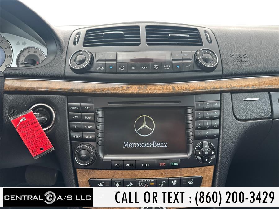 2008 Mercedes-Benz E-Class 4dr Sdn Sport 5.5L RWD, available for sale in East Windsor, Connecticut | Central A/S LLC. East Windsor, Connecticut 2008 Mercedes-Benz E-Class 4dr Sdn Sport 5.5L RWD, available for sale in East Windsor, Connecticut | Central A/S LLC. East Windsor, Connecticut