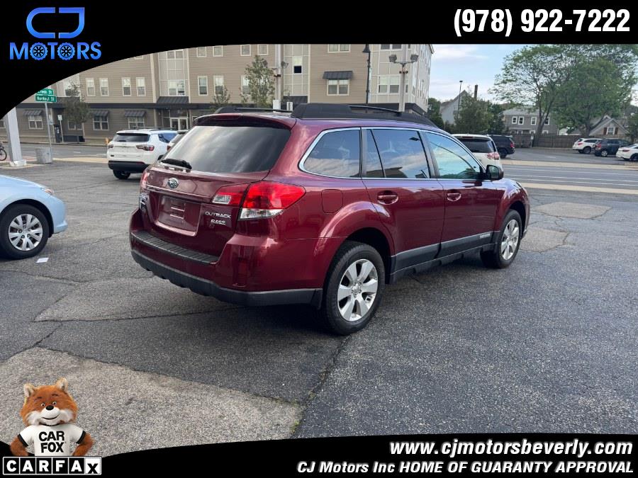 2011 Subaru Outback 4dr Wgn H4 Auto 2.5i Prem AWP PZEV, available for sale in Beverly, Massachusetts | CJ Motors Inc. Beverly, Massachusetts 2011 Subaru Outback 4dr Wgn H4 Auto 2.5i Prem AWP PZEV, available for sale in Beverly, Massachusetts | CJ Motors Inc. Beverly, Massachusetts