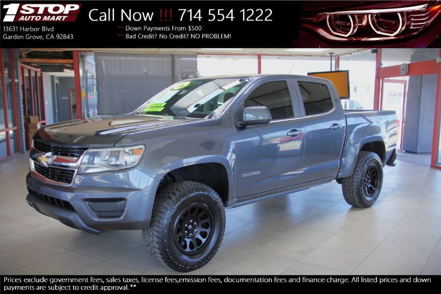2016 Chevrolet Colorado 2WD Crew Cab 128.3" LT, available for sale in Garden Grove, California | 1 Stop Auto Mart Inc.. Garden Grove, California