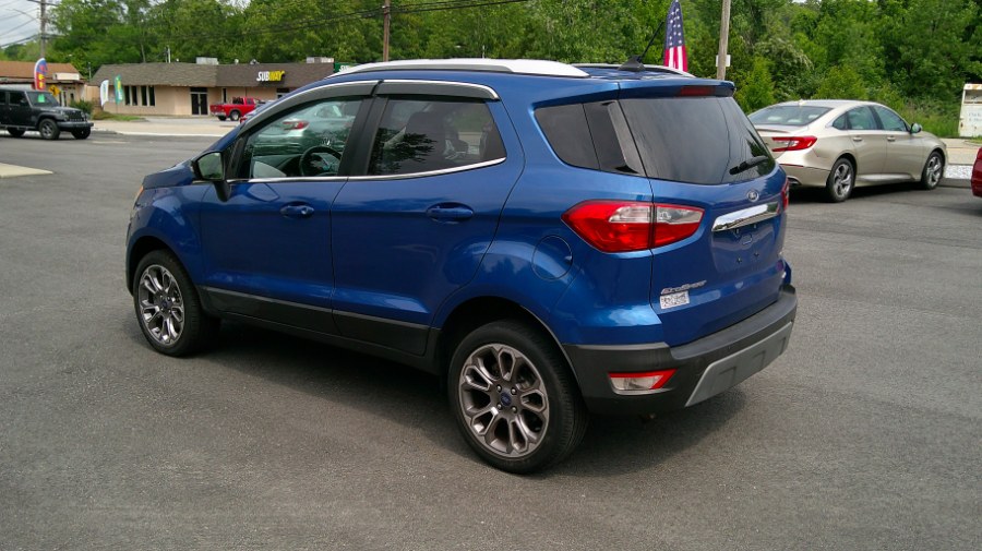 2018 Ford EcoSport Titanium 4WD, available for sale in Yantic, Connecticut | Yantic Auto Center. Yantic, Connecticut 2018 Ford EcoSport Titanium 4WD, available for sale in Yantic, Connecticut | Yantic Auto Center. Yantic, Connecticut