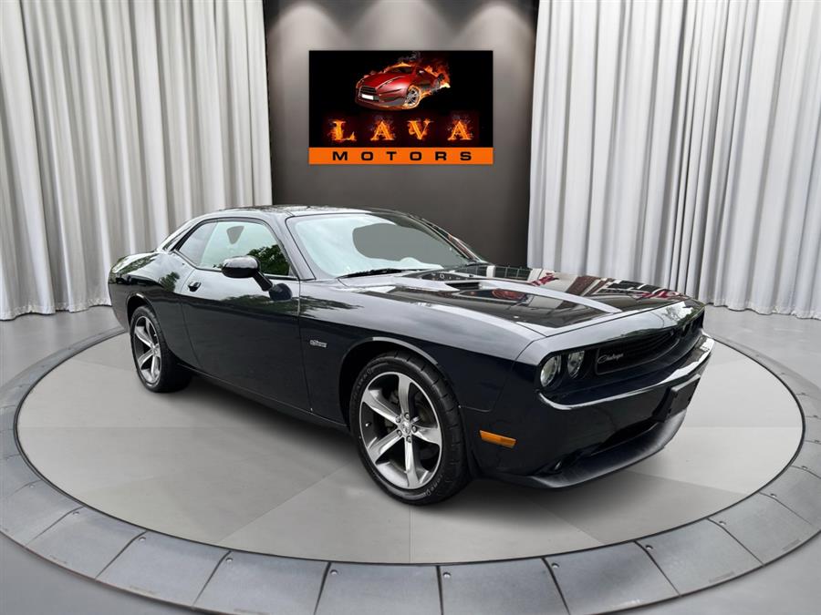 2014 Dodge Challenger 2dr Cpe R/T 100th Anniversary Appearance Group, available for sale in Canton, Connecticut | Lava Motors. Canton, Connecticut 2014 Dodge Challenger 2dr Cpe R/T 100th Anniversary Appearance Group, available for sale in Canton, Connecticut | Lava Motors. Canton, Connecticut