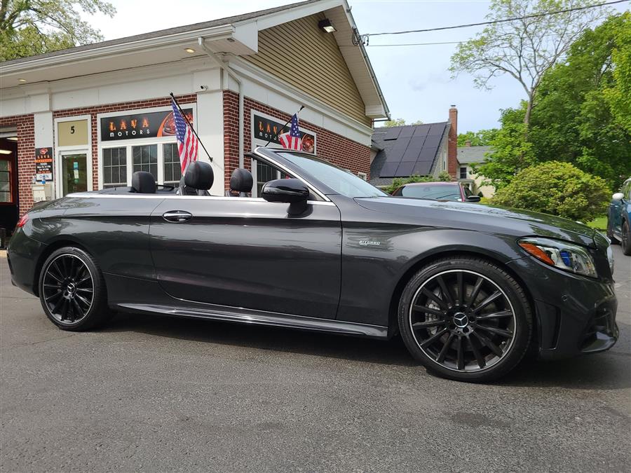 2019 Mercedes-Benz C-Class AMG C 43 4MATIC Cabriolet, available for sale in Canton, Connecticut | Lava Motors. Canton, Connecticut 2019 Mercedes-Benz C-Class AMG C 43 4MATIC Cabriolet, available for sale in Canton, Connecticut | Lava Motors. Canton, Connecticut