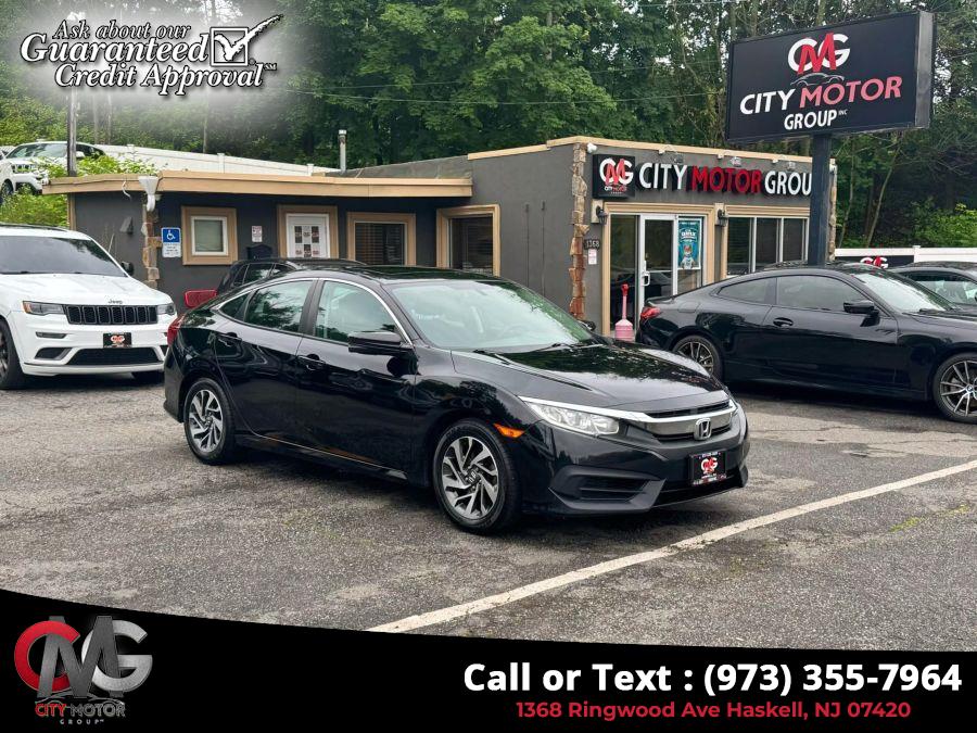 2016 Honda Civic EX Sedan 4D, available for sale in Haskell, New Jersey | City Motor Group Inc.. Haskell, New Jersey 2016 Honda Civic EX Sedan 4D, available for sale in Haskell, New Jersey | City Motor Group Inc.. Haskell, New Jersey