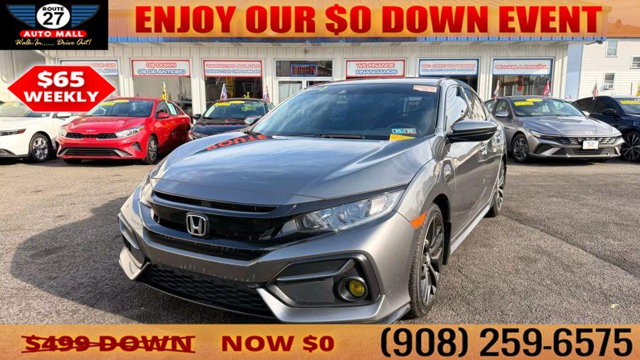 2021 Honda Civic Sport Hatchback 4D, available for sale in Linden, New Jersey | Route 27 Auto Mall. Linden, New Jersey 2021 Honda Civic Sport Hatchback 4D, available for sale in Linden, New Jersey | Route 27 Auto Mall. Linden, New Jersey