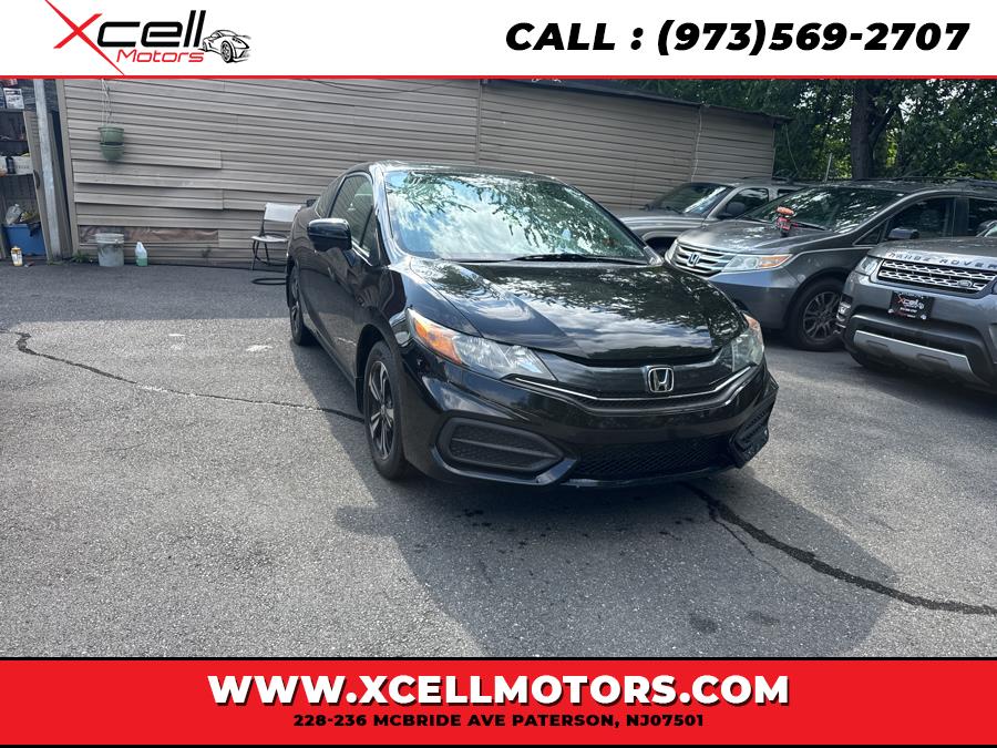 2015 Honda Civic Coupe EX 2dr CVT EX, available for sale in Paterson, New Jersey | Xcell Motors LLC. Paterson, New Jersey 2015 Honda Civic Coupe EX 2dr CVT EX, available for sale in Paterson, New Jersey | Xcell Motors LLC. Paterson, New Jersey