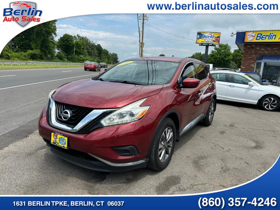 2016 Nissan Murano AWD 4dr S, available for sale in Berlin, Connecticut | Berlin Auto Sales LLC. Berlin, Connecticut 2016 Nissan Murano AWD 4dr S, available for sale in Berlin, Connecticut | Berlin Auto Sales LLC. Berlin, Connecticut