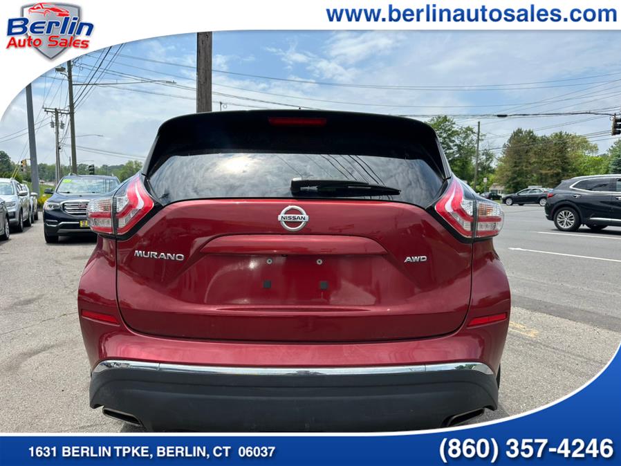 2016 Nissan Murano AWD 4dr S, available for sale in Berlin, Connecticut | Berlin Auto Sales LLC. Berlin, Connecticut 2016 Nissan Murano AWD 4dr S, available for sale in Berlin, Connecticut | Berlin Auto Sales LLC. Berlin, Connecticut