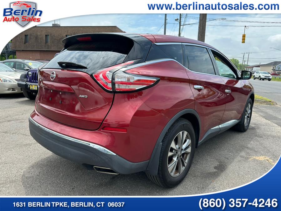 2016 Nissan Murano AWD 4dr S, available for sale in Berlin, Connecticut | Berlin Auto Sales LLC. Berlin, Connecticut 2016 Nissan Murano AWD 4dr S, available for sale in Berlin, Connecticut | Berlin Auto Sales LLC. Berlin, Connecticut
