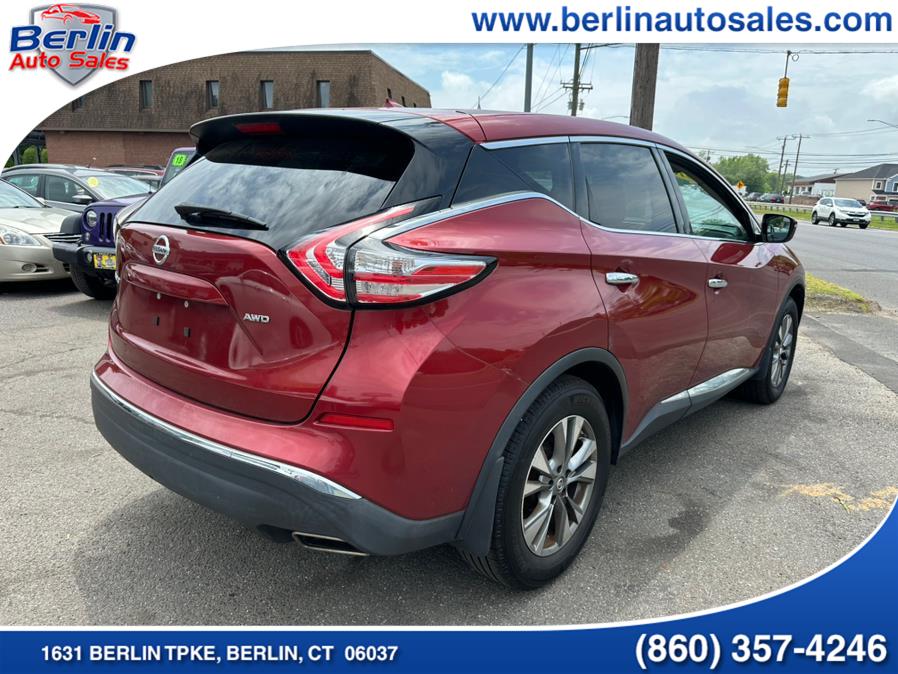 2016 Nissan Murano AWD 4dr S, available for sale in Berlin, Connecticut | Berlin Auto Sales LLC. Berlin, Connecticut 2016 Nissan Murano AWD 4dr S, available for sale in Berlin, Connecticut | Berlin Auto Sales LLC. Berlin, Connecticut